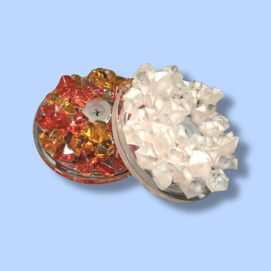 Gem Ice Lid Upgrade | Decorative Lid for 16oz & 24oz Snowglobe Tumblers